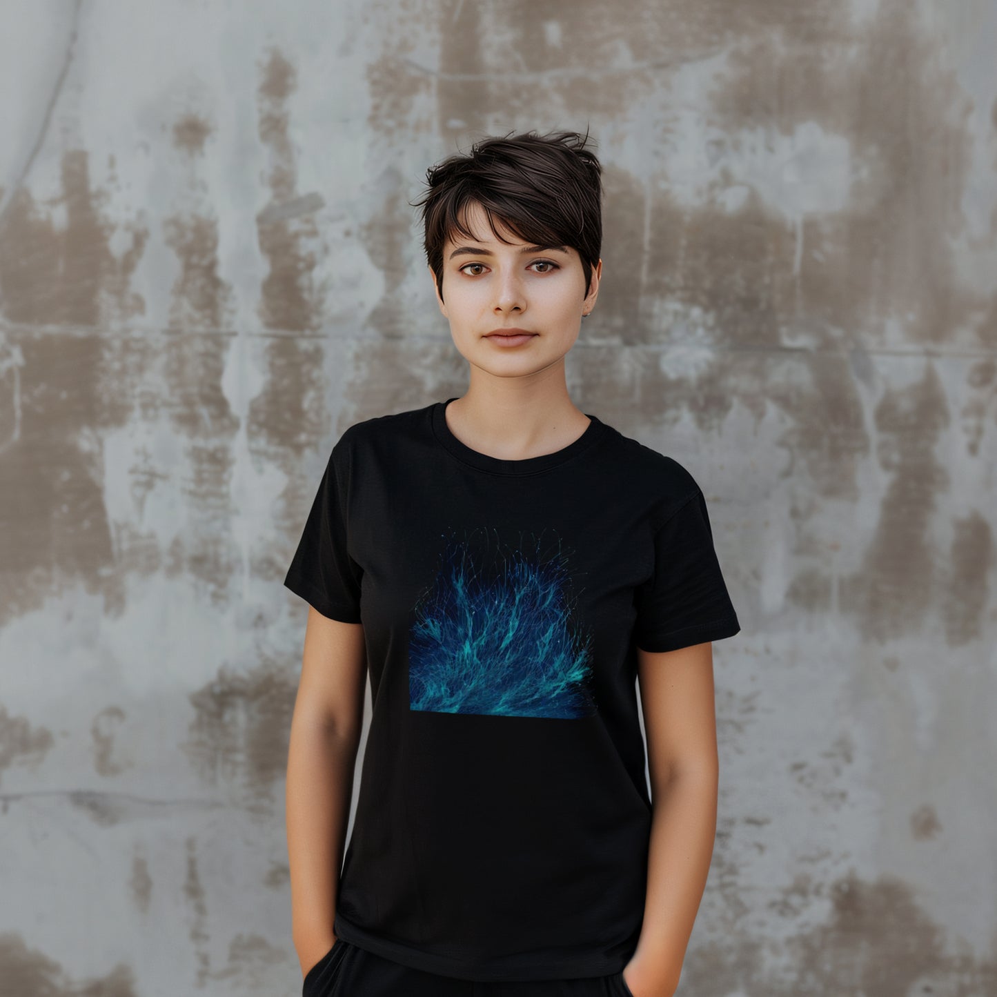 FRACTAL WEB - Organic T-Shirt