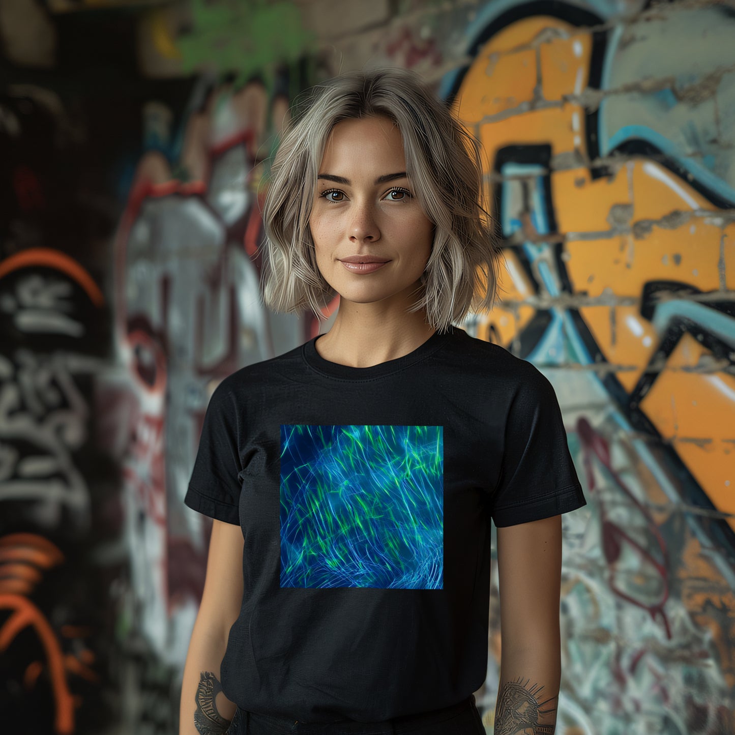 FRACTURED FOREST l - Organic T-Shirt