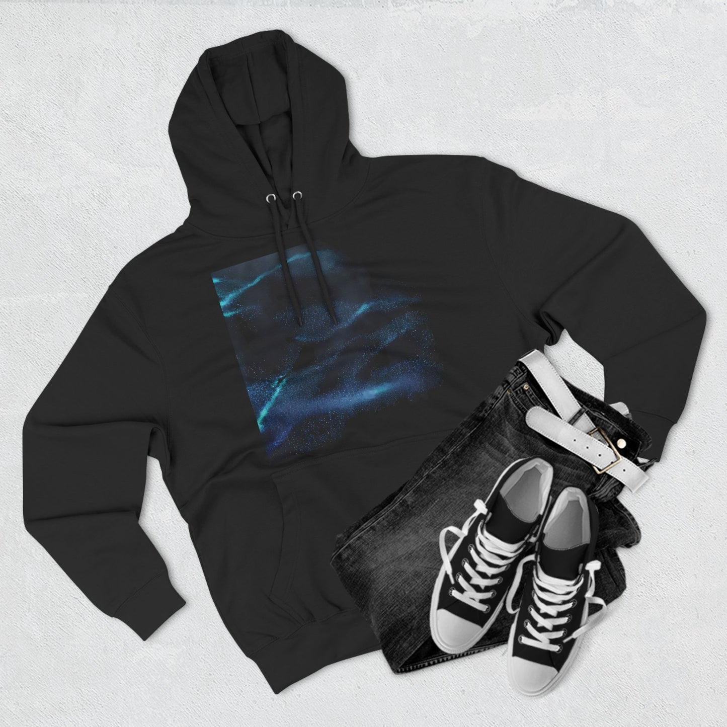NUVOLA - Three-Panel Fleece Hoodie