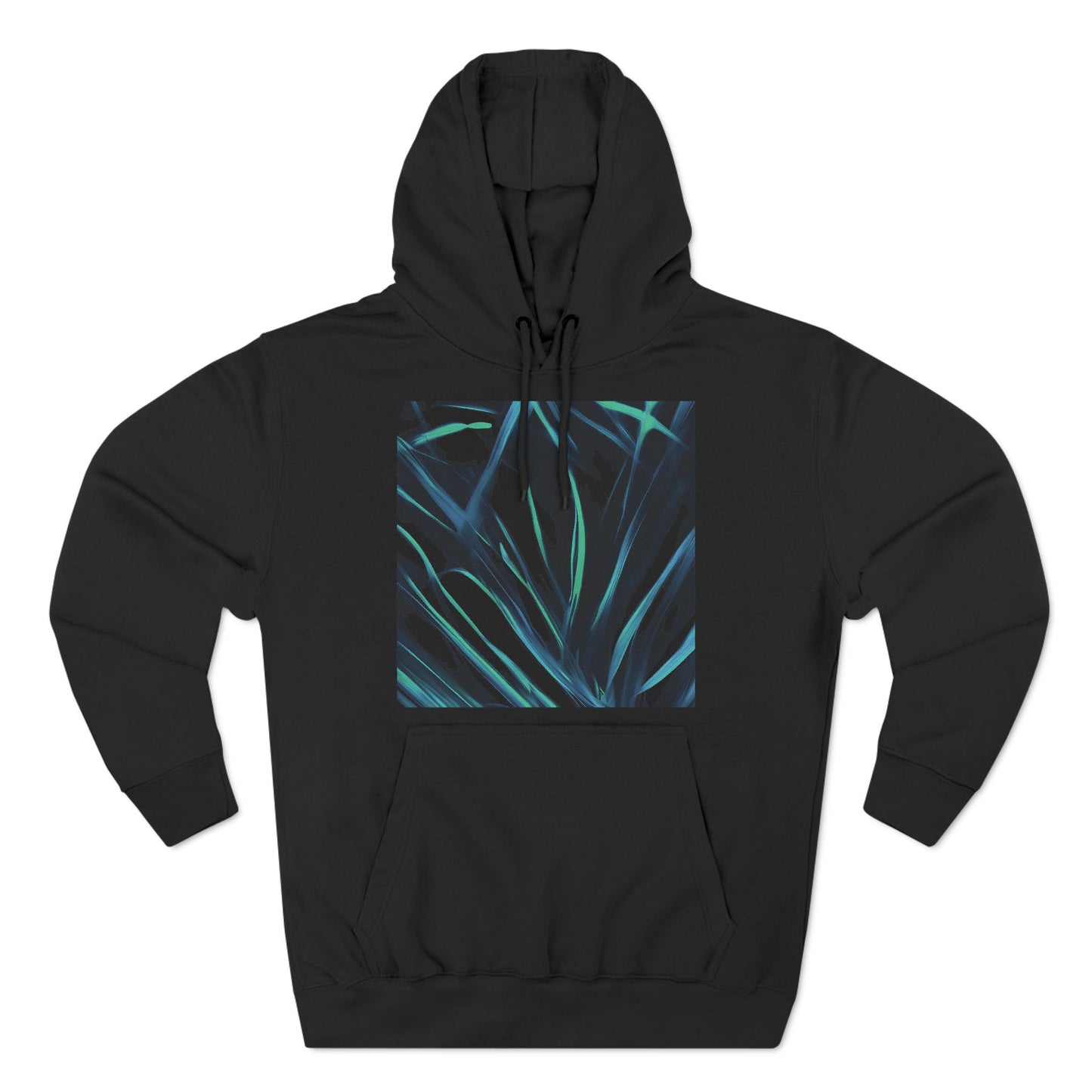 SYNAPTIC JUNGLE - Three-Panel Fleece Hoodie
