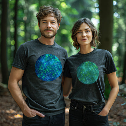 FRACTURED FOREST ll Infinite - Organic T-Shirt