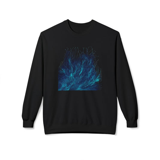 FRACTAL WEB - Midweight Softstyle Fleece Sweatshirt